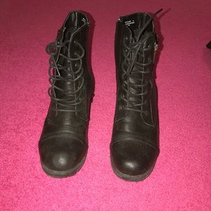 Black Combat Boots